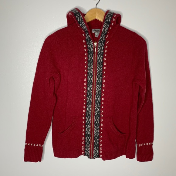 Eddie Bauer Sweaters - Eddie Bauer Nordic zip up cardigan. Size large